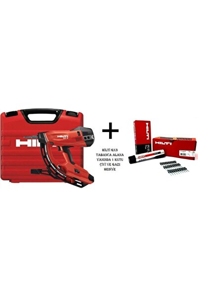 Hilti Yeni Nesil Gx3 Tabanca (1200'LÜK 27MM ÇİVİGAZ HEDİYELİ)