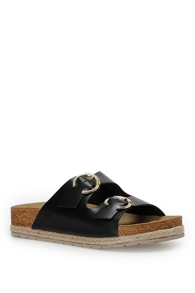 Nine West TELO 3FX Schwarze Damenhausschuhe