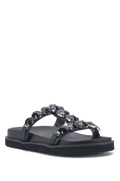 Nine West Suca 3fx Black Women's Flat Slippers