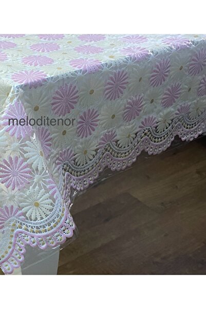 SALMAN Meiwa Transparent Coating Daisy Slip-Resistant Easy to Wipe Luxury Pvc...