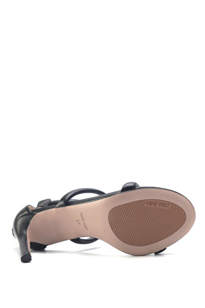 Nine West NITE 3FX Siyah Kadın Topuklu Sandalet