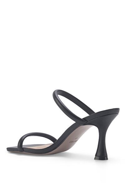 Nine West PENA 3FX Siyah Kadın Topuklu Terlik
