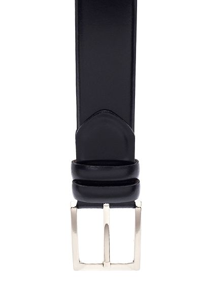 Derimod Black Leather Men's Belt - 000a2d1302318
