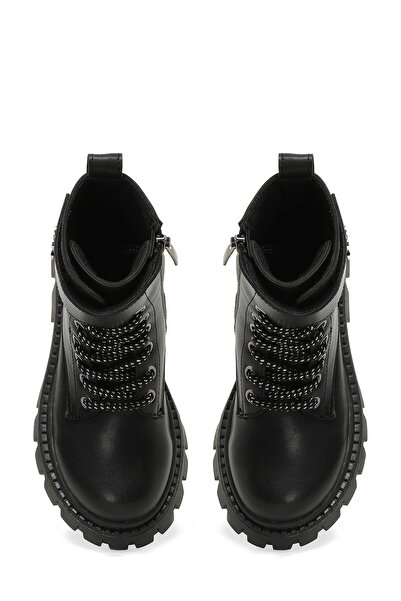 SEVENTEEN FORZA.F 3PR Black Girl's Worker Boots