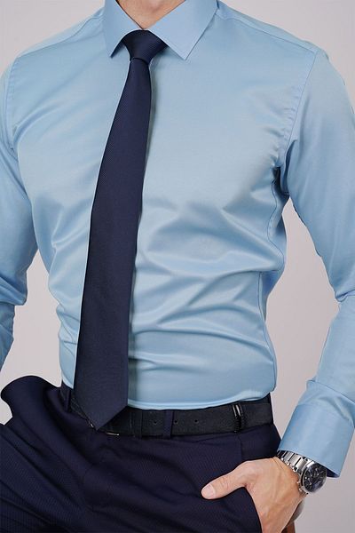 Etikmen Σετ γραβάτας σε κουτί δώρου Candy Blue & Navy Blue