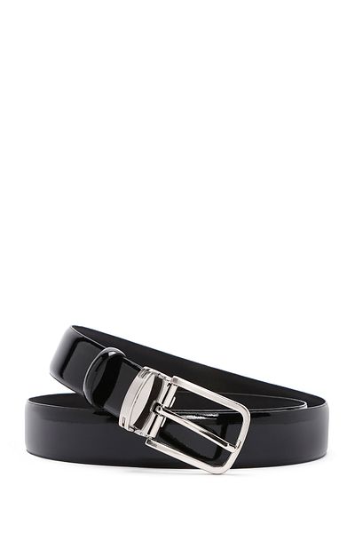 Derimod Black Leather Men's Belt - 000a2d1302216