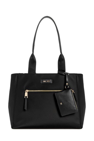 Nine West Women's Black Byron Tech Tote Bag