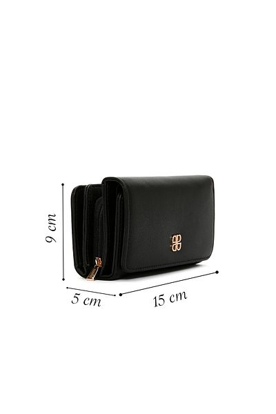 Derimod Women's Black Wallet - 000a2d 551318   Model