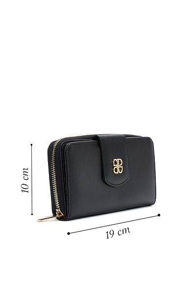 Derimod Women's Black Wallet - 000a2d502426 Model