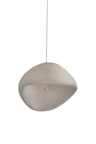 Lunalore Luna Serisi Avize - 50 cm - Beyaz