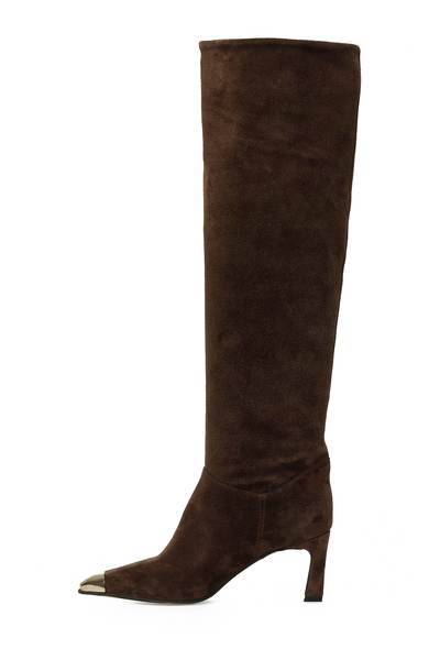 Nine West Γυναικείες μπότες με τακούνι HARRI 4PR Brown