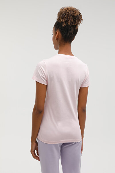 Puma Bppo-000171 Blank Base - T-shirt Pembe Kadın Kısa Kol