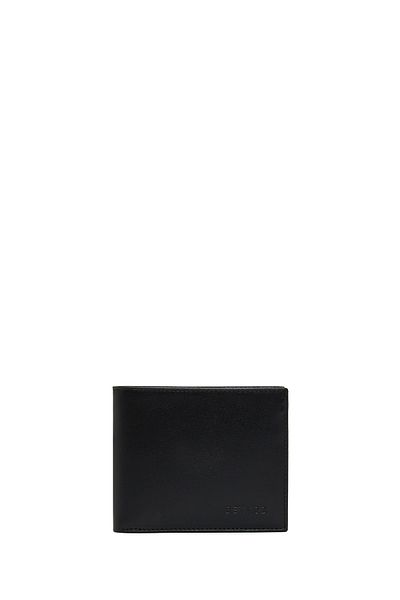 Derimod Black Leather Men's Wallet - 000a2d307618