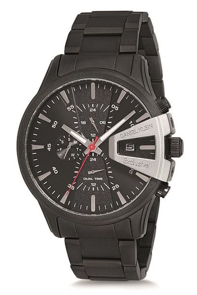 Daniel Klein Functions Active Black Men's Wristwatch