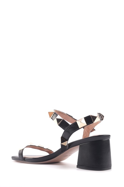 Nine West Herve 4Fx Black Women's Heeled Sandals