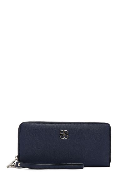 Derimod Navy Blue Women's Wallet - 000a2d504326