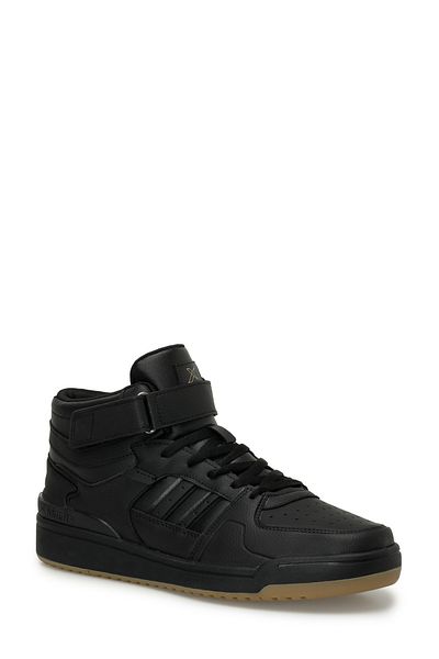 Kinetix WILMO PU HI 3PR Schwarzer Herren-Sneaker mit hohem Schaft