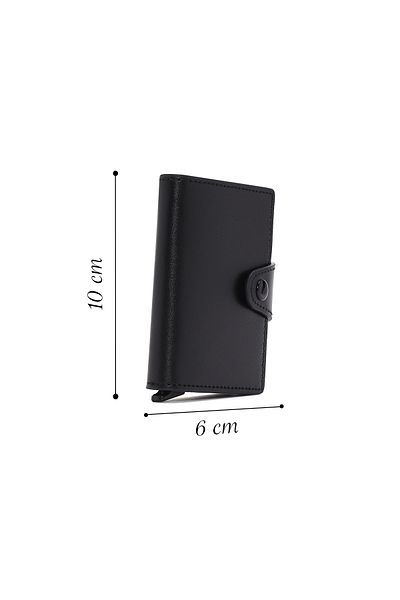 Derimod Men's Black Card Holder - 000a2d311718
