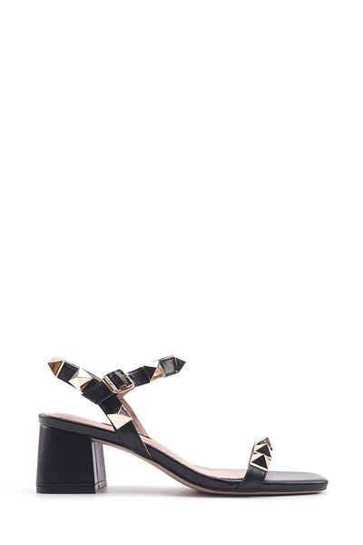 Nine West Herve 4Fx Black Women's Heeled Sandals