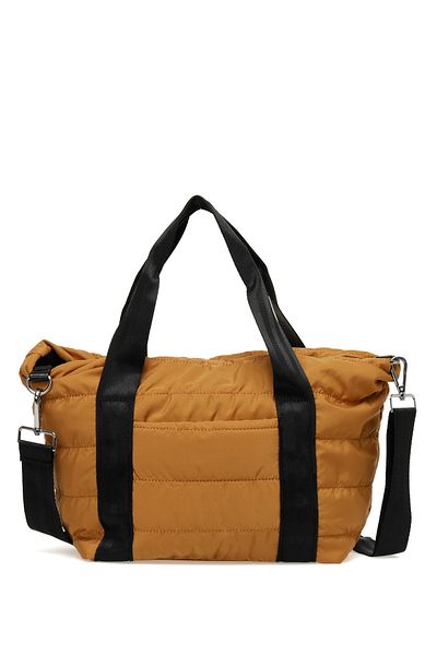 lumberjack Geantă de umăr pentru femei Prst Puffy Yprk Shoulder 3fx Cinnamon