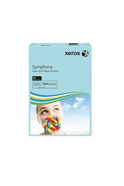 Xerox A4 Symphony Light Blue 80 جرام سعر العبوة الواحدة المكونة من 500 قطعة