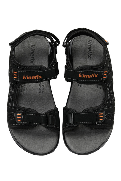 Kinetix Μαύρα ανδρικά σανδάλια Mendez 3fx