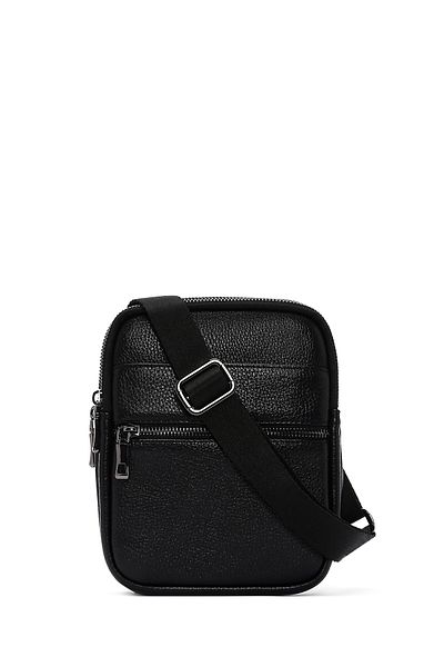 Derimod Men's Black Crossbody Bag - 23sbd3101ft Model