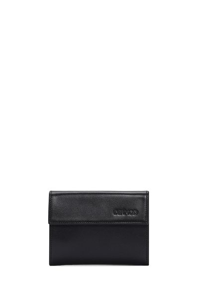 Derimod Black Leather Men's Wallet - 000a2d307018