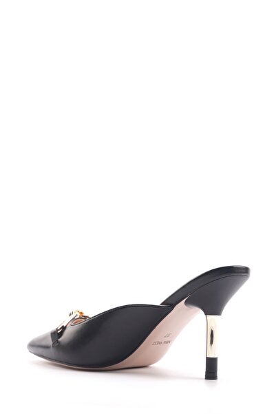 Nine West ALBURY 4FX Siyah Kadın Topuklu Terlik