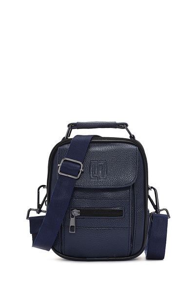 Derimod Men's Navy Blue Messenger Bag - 19sbd3302ft