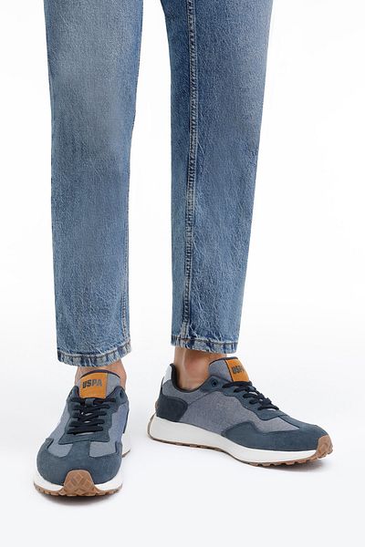 U.S. Polo Assn. Βάση. Ανδρικά αθλητικά παπούτσια Polo Assn Lace-Up Cooper