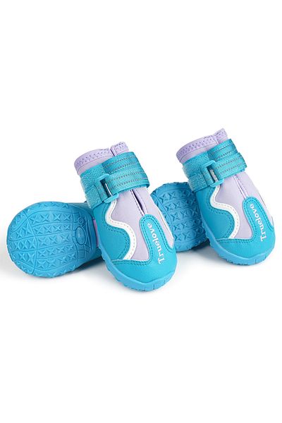 True Love Blue-Lilac Water Resistant Breathable Dog Shoes