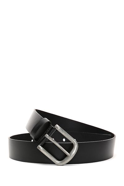 Derimod Black Leather Men's Belt - 000a2d1303818