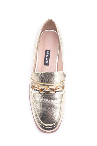 Nine West CHANNA 4FX Altın Kadın Loafer