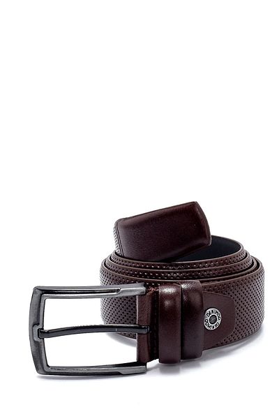 Derimod Men's Brown Leather Belt 000A2D 1200818