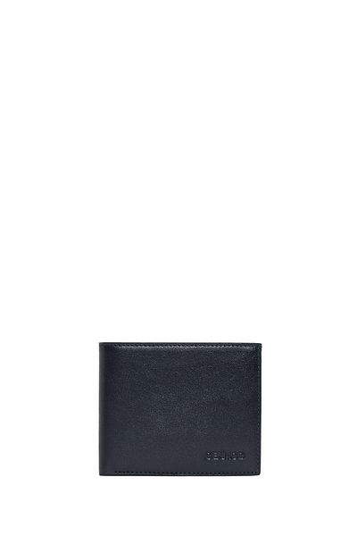 Derimod Men's Navy Blue Leather Wallet 000A2D 306918