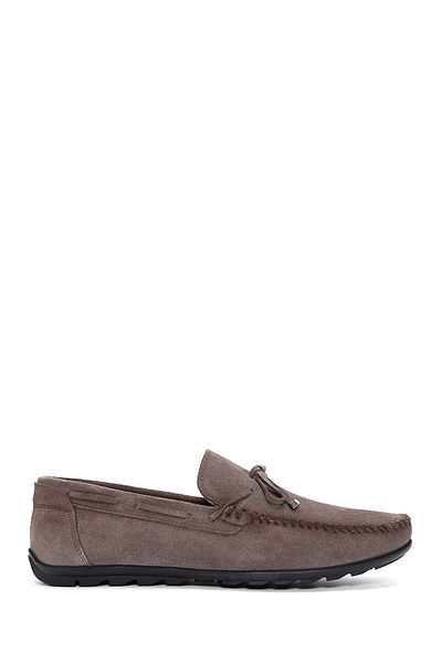 Derimod Pantofi pentru bărbați din piele de căprioară de nurcă din piele naturală Pantofi casual Penny Loafer Pantofi de zi cu zi 24sfd657310