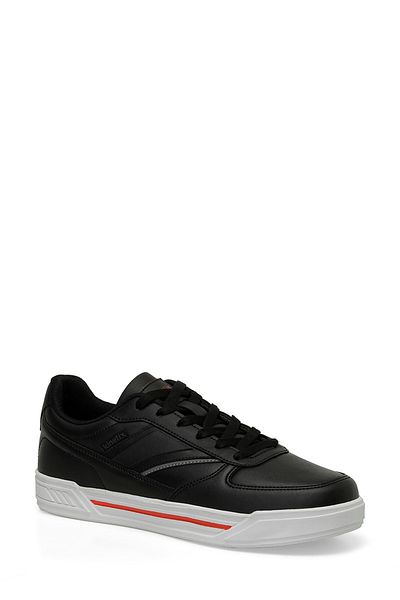 Kinetix DAVIS PU 4FX Schwarze Herren-Sneaker