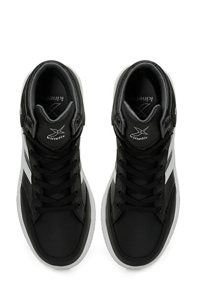 Kinetix Black Unisex KORT PU HI 4FX High Sneaker