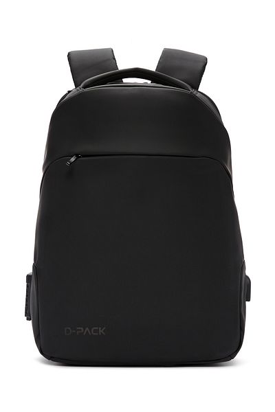 Derimod Men's Black Technological Backpack - D-pack 23wbd30046f