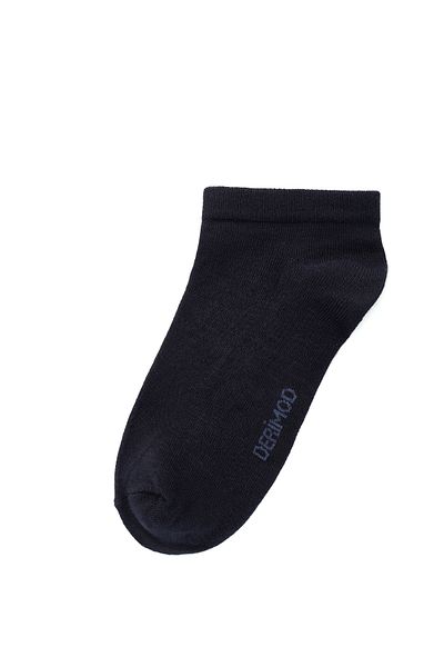 Derimod Navy Blue Bamboo Men's Socks - 000a2c30076f
