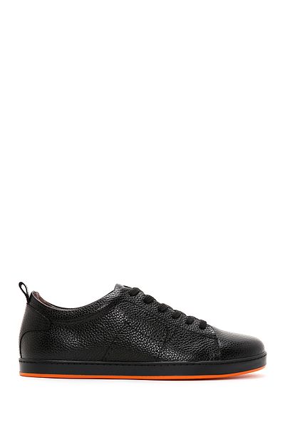 Derimod Black Leather Sneaker - Men's, Lace-up, 24sfd6003ft