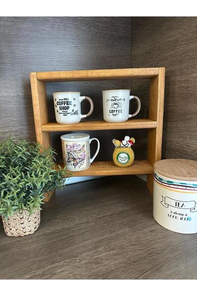 Wooden Factory Countertop Organizer - Wooden Spice Rack Stand Rack Spice Rack