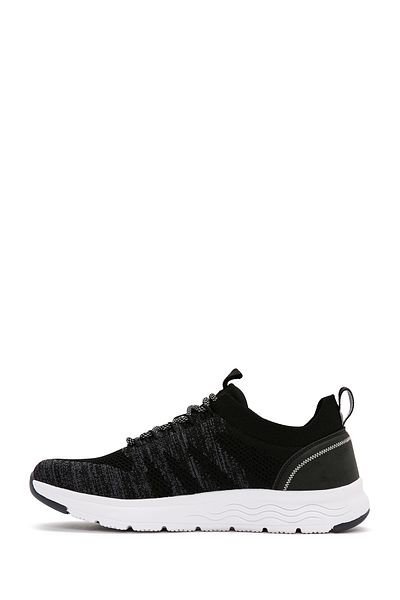 Derimod Men's Black Sneakers - Zero Brand, Lace-up and Thick Sole 24sfd69546f