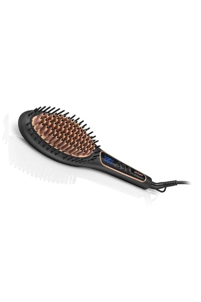 Arzum Ar5036 Superstar Ion Hair Straightener Brush & 925 Sterling Silver Necklace Gift