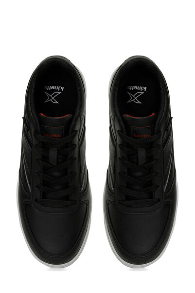 Kinetix DAVIS PU 4FX Black Men's Sneakers