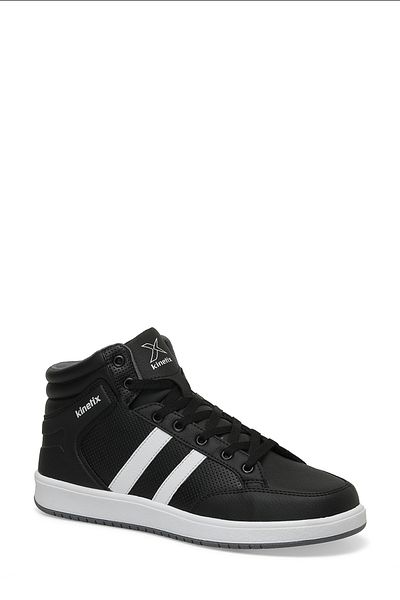 Kinetix KORT PU HI 4FX Schwarze hohe Herren-Sneaker
