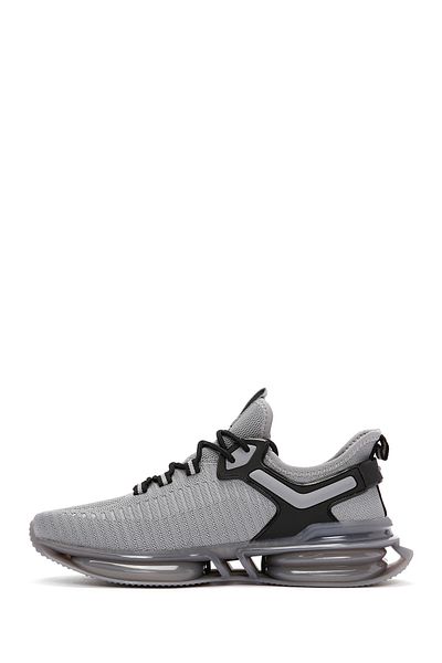 Derimod Men's Gray Sneaker - Lace-up and Thick Sole Fabric 24sfd69266f