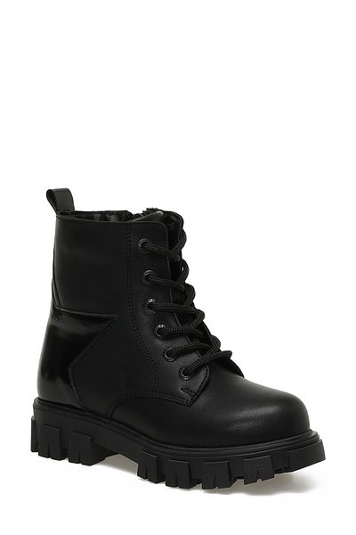 Binono SOLE-1 F 3PR Black Girl's Worker Boots