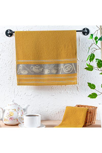 Schafer Home Himmel 2 li Kurulama Bezi 40x60 Cm-Hardal